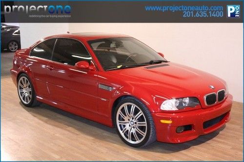 2005 bmw m3 smg 38k miles imola red clean carfax