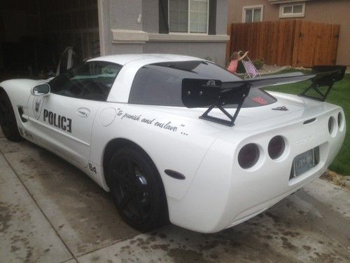 1999 corvette c5 transformers decepticon police car