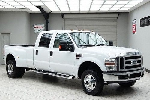 2008 ford f350 diesel 4x4 dually lariat crew heated leather powerstroke