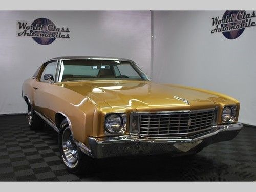 1972 chevrolet monte carlo automatic 2-door coupe