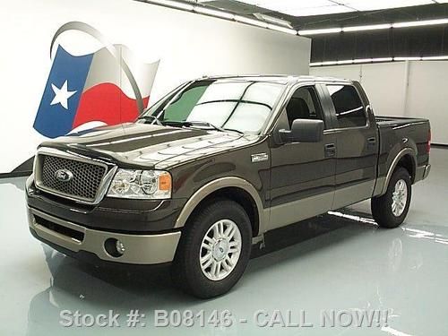 2006 ford f150 lariat crew leather bed extender tow 57k texas direct auto