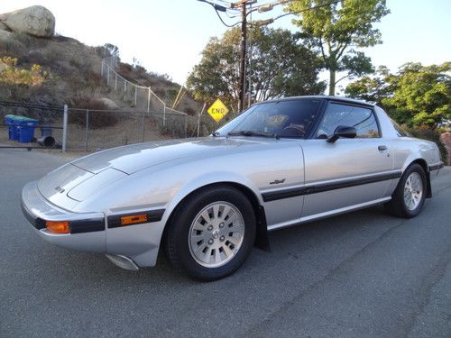 1 owner 84 mazda rx-7 gsl se 2 door coupe hatchback 1.3l rotary 104k orig miles