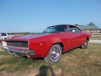 1968 dodge charger rt, 440 at, buildsheet, project