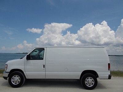09 ford e-250 cargo - clean florida van - above average auto check - orig paint