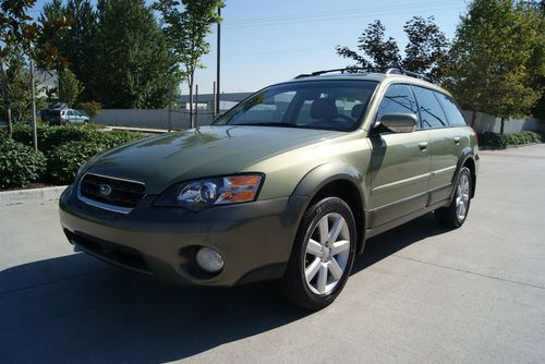 2005 subaru outback 3.0r h6 ll bean. 39k miles. willow green. fully loaded!