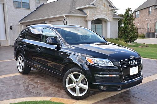 2008 audi q7 s-line awd premium package loaded with options.  panoramic roof.