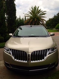 2011 Lincoln MKX Base Sport Utility 4-Door 3.7L AWD Gold Leaf Metallic One Owner, image 2