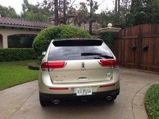 2011 Lincoln MKX Base Sport Utility 4-Door 3.7L AWD Gold Leaf Metallic One Owner, image 6