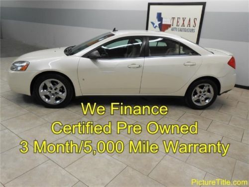 09 pontiac g6 gt sedan certified pre owned warranty we finance texas