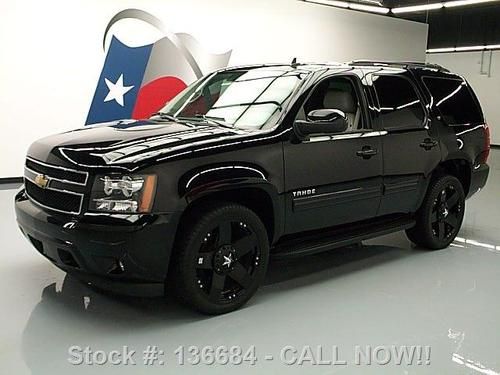 2011 chevy tahoe lt 8pass leather nav rear cam 22&#039;s 53k texas direct auto
