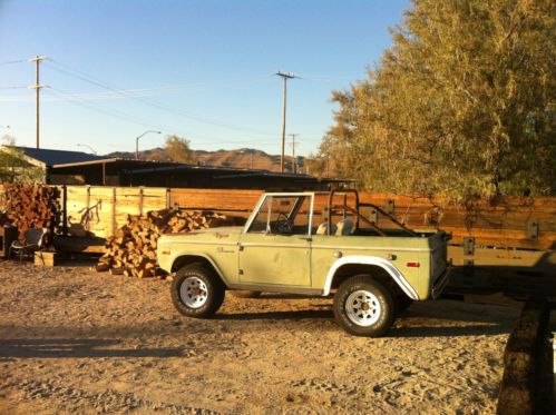 1971 ford bronco all stock 302