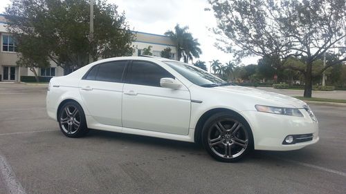 Purchase Used 2008 Acura Tl Type S White Pearl Black