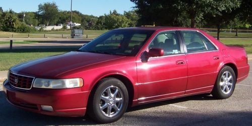 2000 cadillac seville sts touring sedan - no reserve - cheap luxury trans