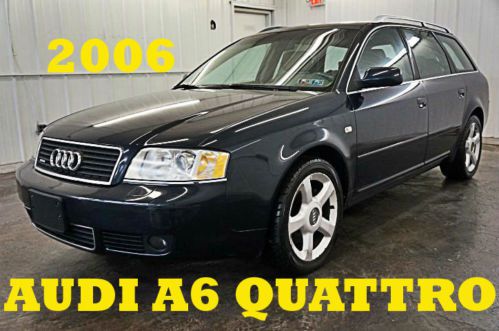 2004 audi a6 quattro wagon one owner fully loaded great condition beautiful nice