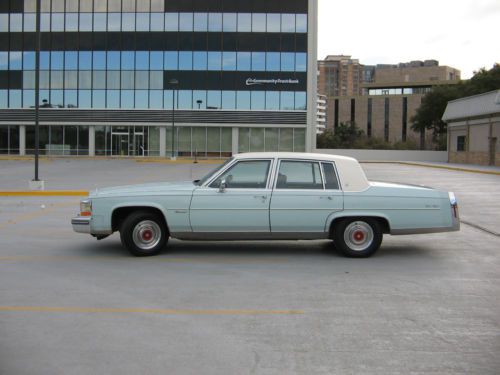 1981 cadillac fleetwood brougham rwd