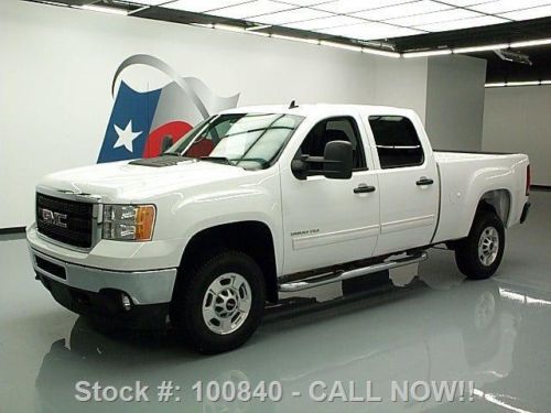 2011 gmc sierra 2500hd crew cab vortex side steps 35k!! texas direct auto