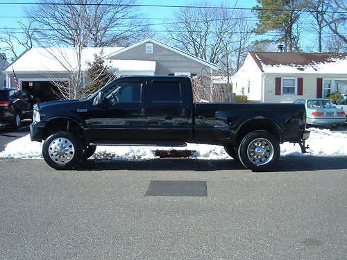 1999 ford f 350 crew cab 4x4  monster 7.3l diesel dually