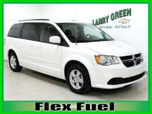 White minivan 3.6l v6 24v auto fwd flex fuel e85 tint floor mats power liftgate