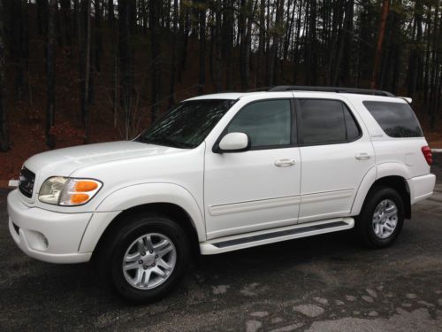 2004 toyota sequoia limited 4x4 *timing belt &amp; waper pump done at 121,000 miles*