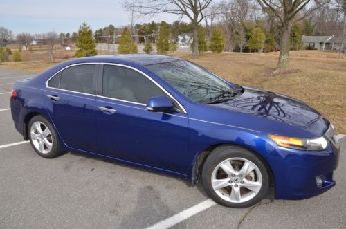 2009 acura tsx with technology package sedan 4-door 2.4l