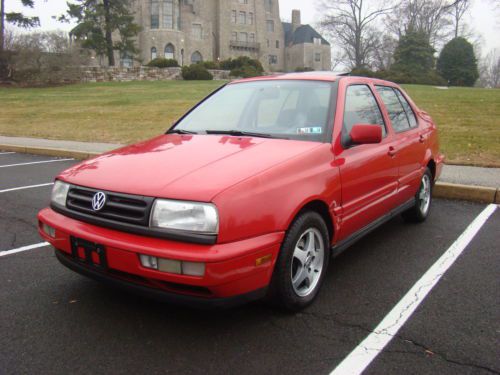 1998 volkswagen jetta mk3 automatic nice red and clean no reserve !