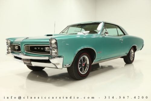 1966 pontiac gto coupe - fully restored, 389 ci v8 w/ tri-power &amp; m20 4-speed