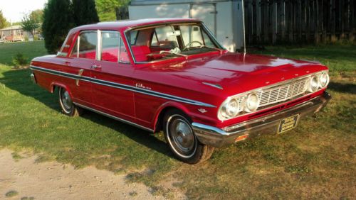 1964 ford fairlane 500, 260 v8, auto, new paint, rust free, runs excellent