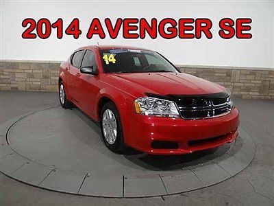 Dodge avenger se low miles 4 dr sedan automatic gasoline 2.4l l4 sfi dohc 16v re