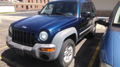 2002 jeep liberty 203,712 miles have key no battery starts w/jump engine noise