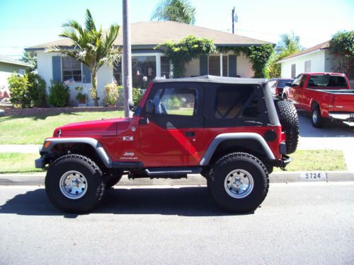 2005 jeep wrangler x sport utility 2-door 4.0l