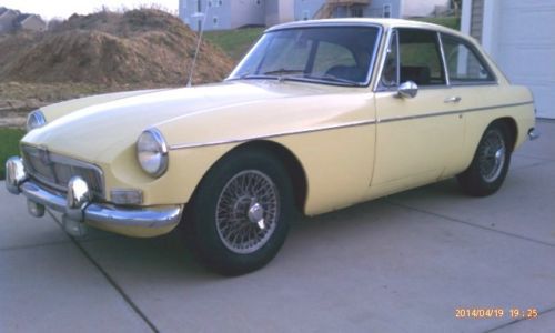 Chrome bumper mgb gt survivor, stored in alabama for 28 years, drive or restore
