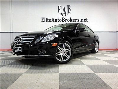 2010 e350 coupe sport-amg wheel pkg-navi-camera-hk sound-clean carfax