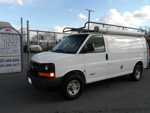 Chevy cargo van  with leather seat , ready to work