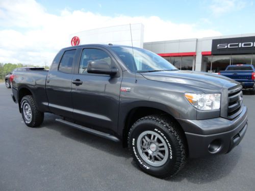 Certified 2013 tundra double cab trd rock warrior 4x4 5.7l v8 video 4wd magnetic