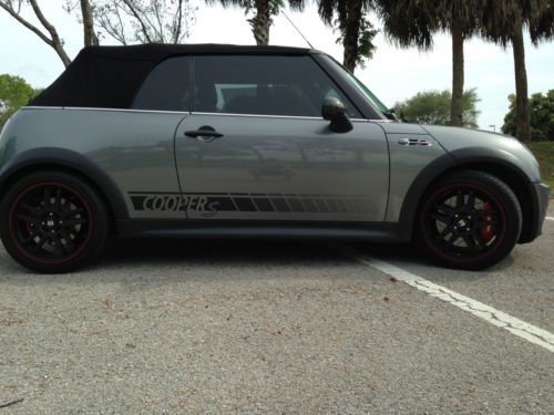 05 mini cooper s convertible. great condition, many aftermarket parts.