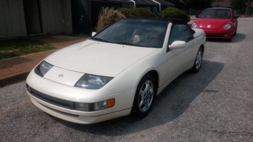 1993  pearl white 300zx 1 owner excellent condition garage keep highway miles