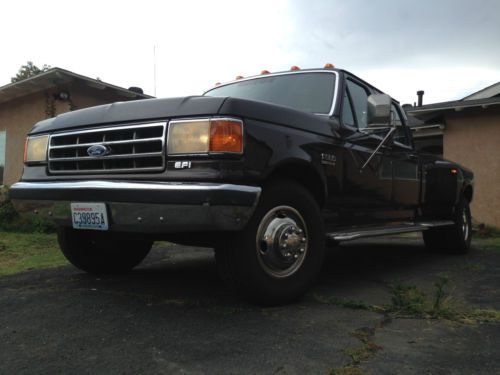Buy used 1990 Ford F350 Quad Cab Dually EFI Big Block 460 ... Buy used 1990 Ford F350 Quad Cab Dually EFI Big Block 460 ...