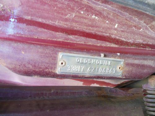 1966 OLDS CUTLASS DESERT FIND 2 DOOR HARDTOP, US $3,750.00, image 2