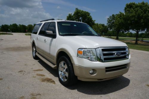 Incredible 2010 ford expedition extended length eddie bauer edition 78k miles