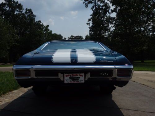 1970 SS 454 4-Speed Chevelle LS-5 454 Tach, Console REAL DEAL! Trades Financing, image 5