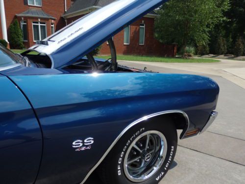 1970 SS 454 4-Speed Chevelle LS-5 454 Tach, Console REAL DEAL! Trades Financing, image 8