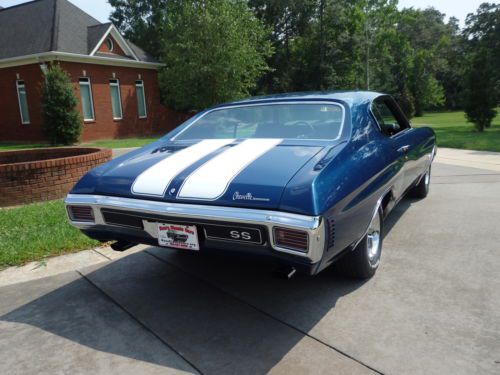 1970 SS 454 4-Speed Chevelle LS-5 454 Tach, Console REAL DEAL! Trades Financing, image 11
