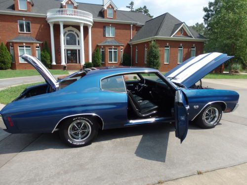 1970 SS 454 4-Speed Chevelle LS-5 454 Tach, Console REAL DEAL! Trades Financing, image 13