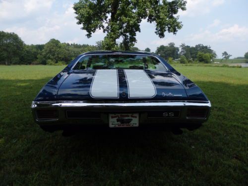 1970 SS 454 4-Speed Chevelle LS-5 454 Tach, Console REAL DEAL! Trades Financing, image 31