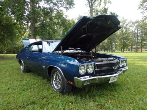1970 SS 454 4-Speed Chevelle LS-5 454 Tach, Console REAL DEAL! Trades Financing, image 53