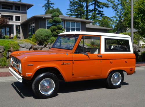 Immaculate 1969 ford bronco 4x4 302 v8 with only 36,765 original miles 1&#039;owner
