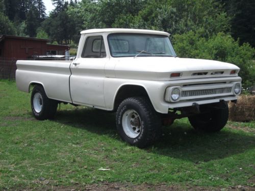 1965 Chevy 3/4 ton 4x4 Pickup, Chevrolet, 454, 4 speed Manual Transmission, image 19