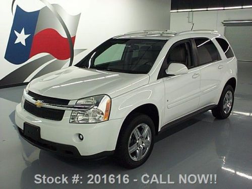 2009 chevy equinox 2lt awd heated leather only 61k mi texas direct auto