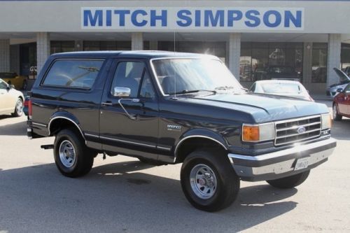 1990 ford bronco xlt 4wd great original condition only 80k miles