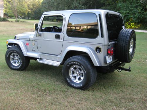 2001 jeep wrangler 60th edition (mileage 53,xxx)